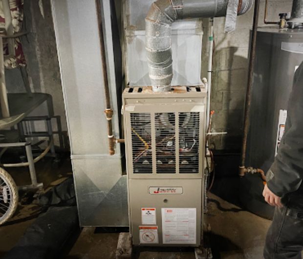 Accurate HVAC LLC installation project