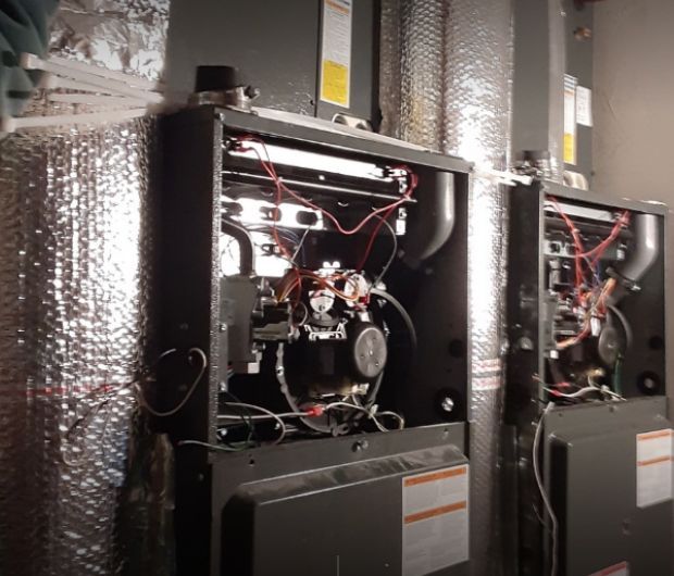 Accurate HVAC LLC installation project