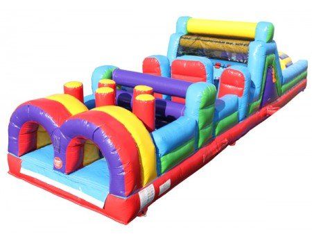 40' Dual Lane Obstacle Course