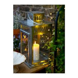 19 inch Silver Lantern