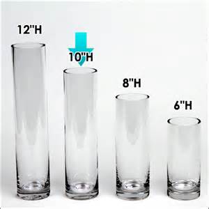 Cylinder vases