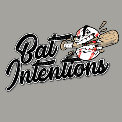A logo for the bat intentions baseball team