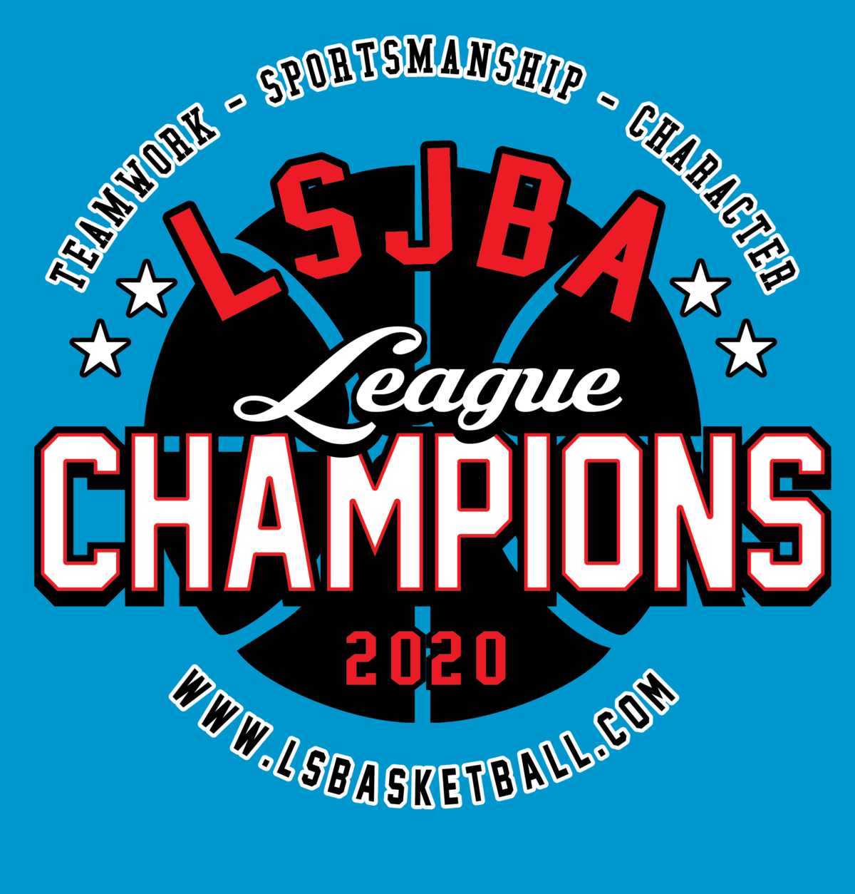 A logo for the lsjba league champions