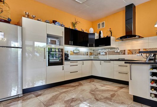 Kitchen with appliances