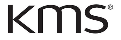 The KMS logo in black text on a white background. The 