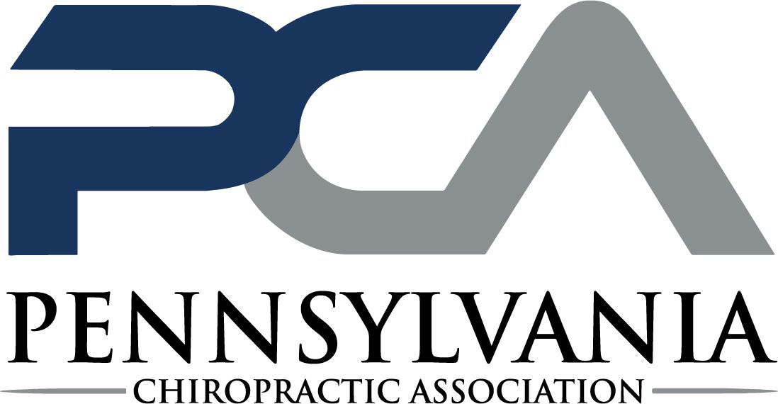 Logo for the Pennsylvania Chiropractic Association: Blue