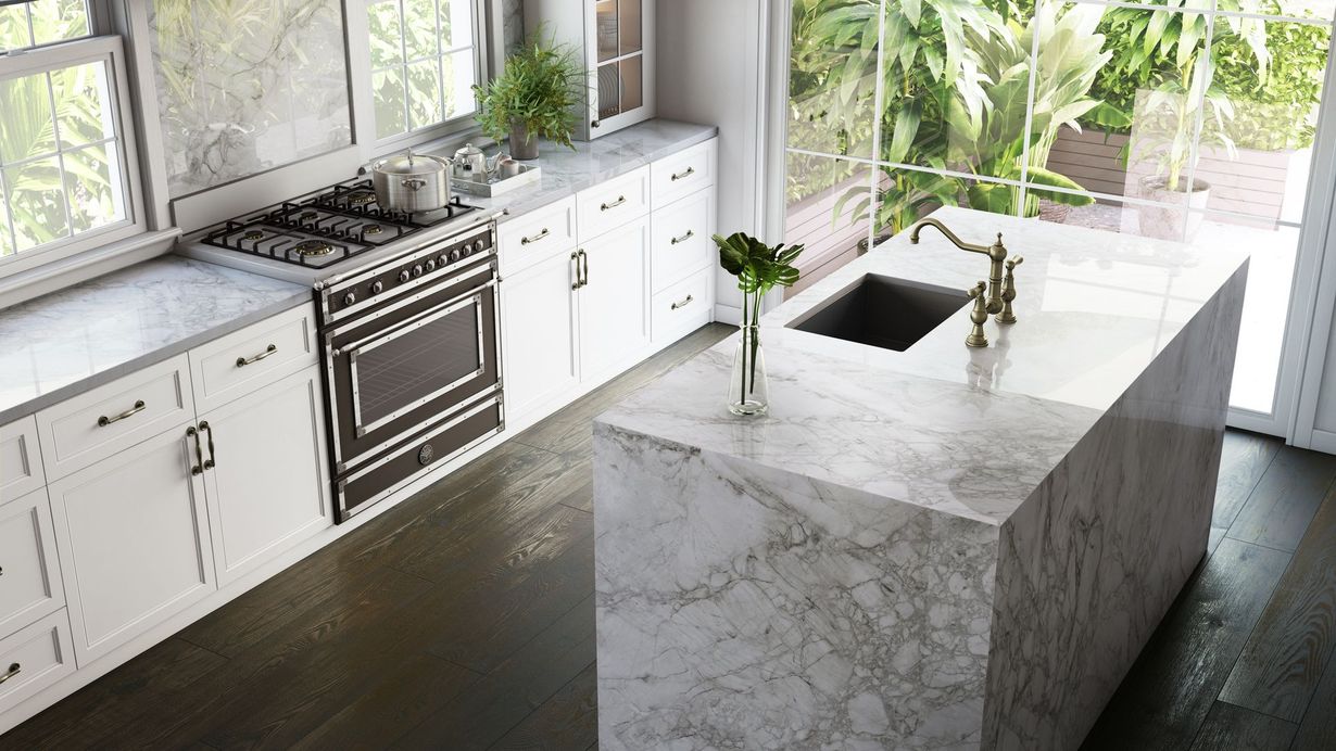 Island in kitchen