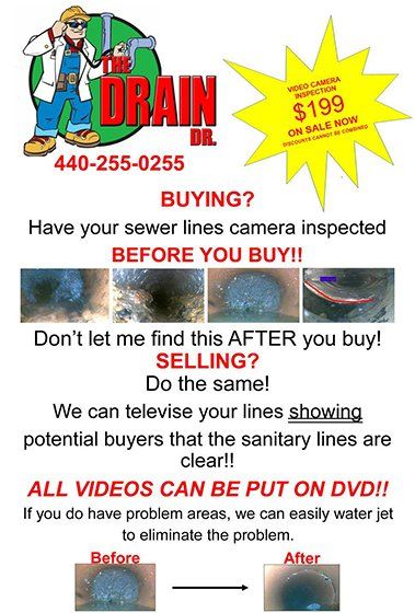 Camera Inspections for Buying and Selling Homes - Mister Sewer