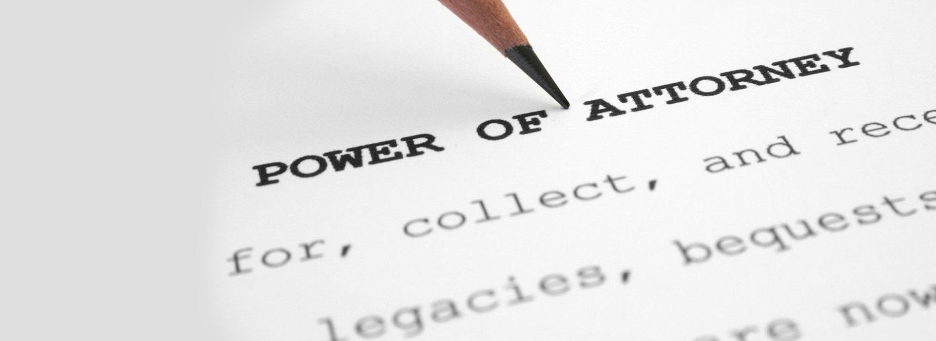Power of Attorney