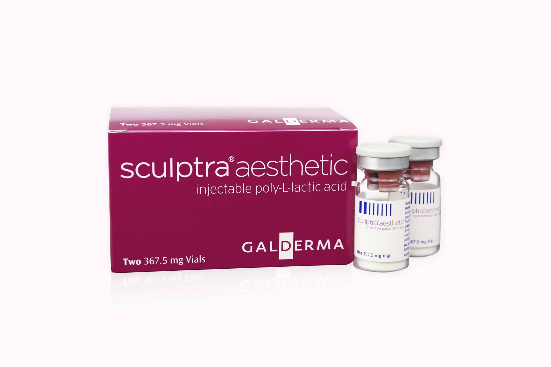 A box of Sculptra aesthetic injections by Gaiderma