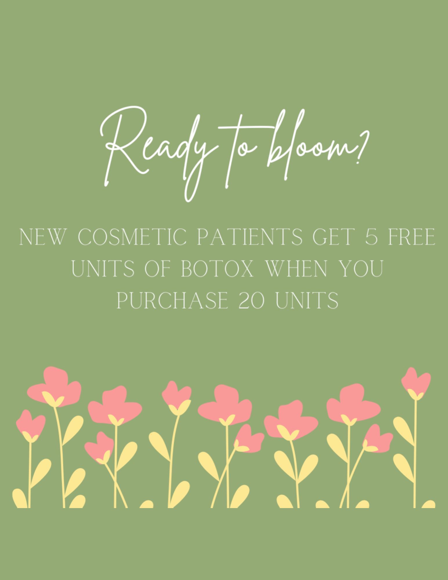 New Cosmetic Patients Spring Special