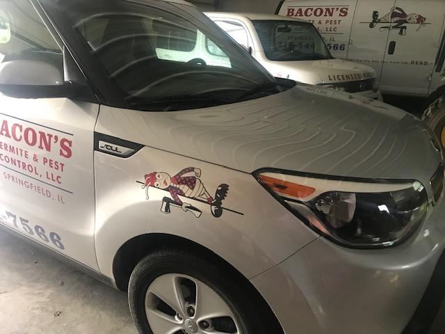 Bacon's Termite & Pest Control Vehicle