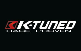 K-Tuned logo in white text and red and black design,