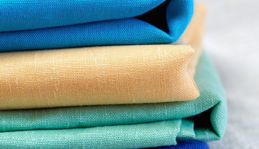 Commercial fold and wash service