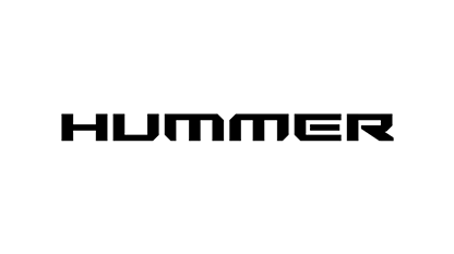 Hummer logo in bold, sans-serif font.