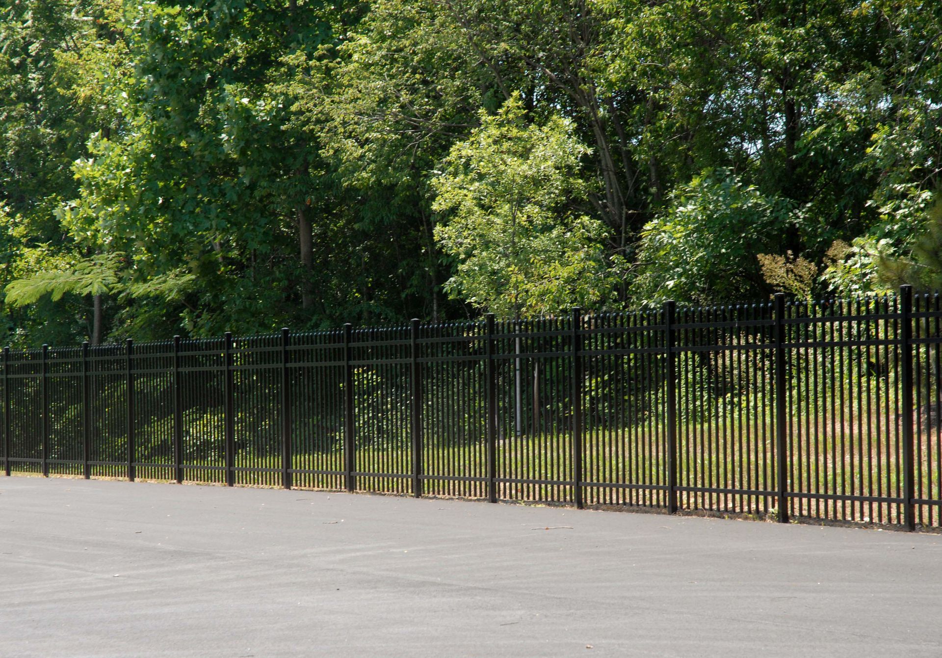 commercial fence installation