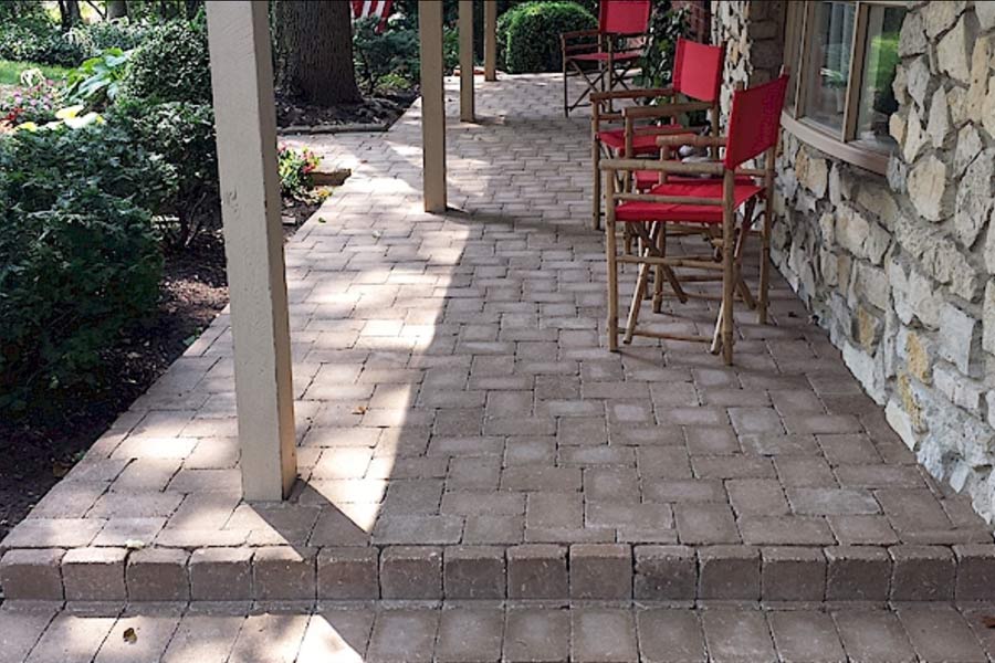 Paver patio
