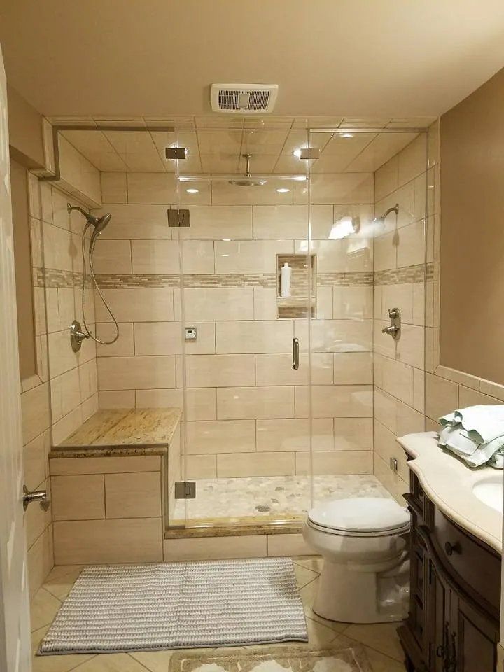 Shower glass enclosure
