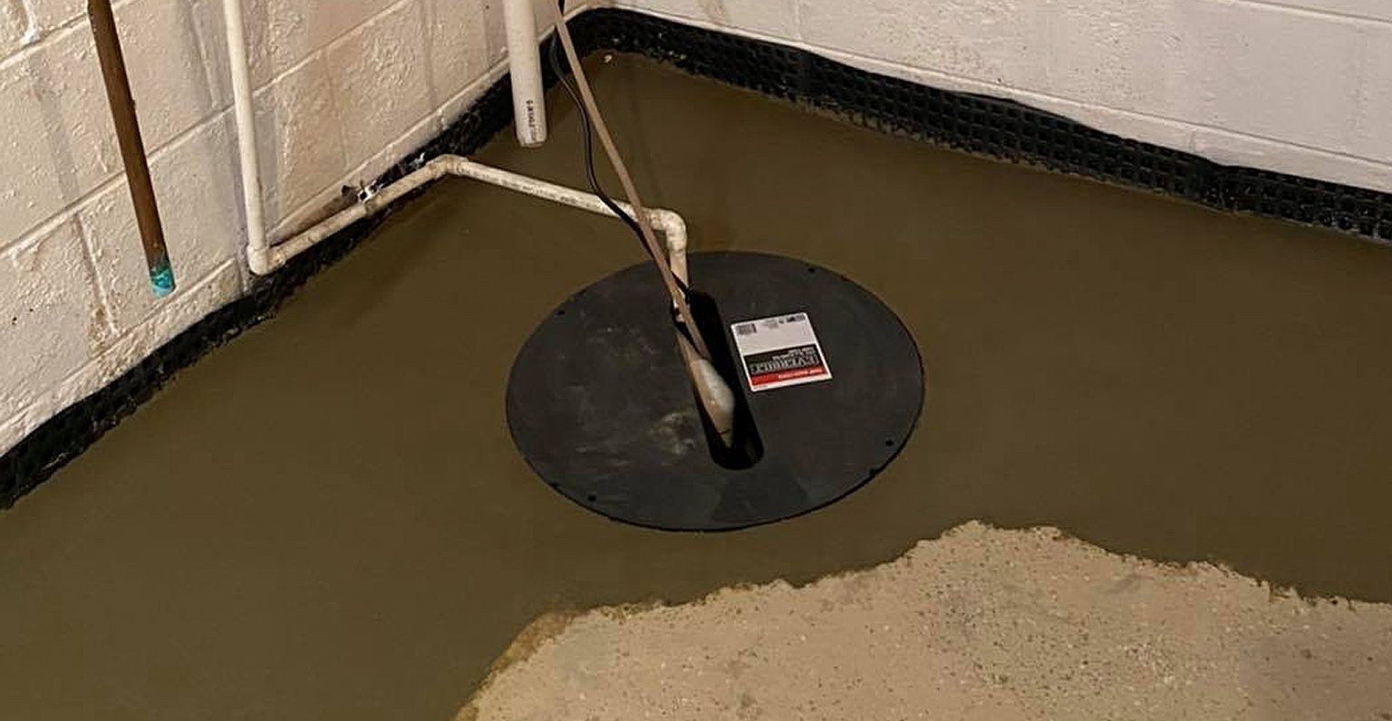 Basement waterproofing