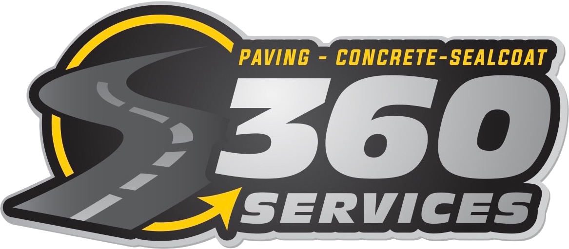 360 Services Paving. Concrete. Sealcoating Logo