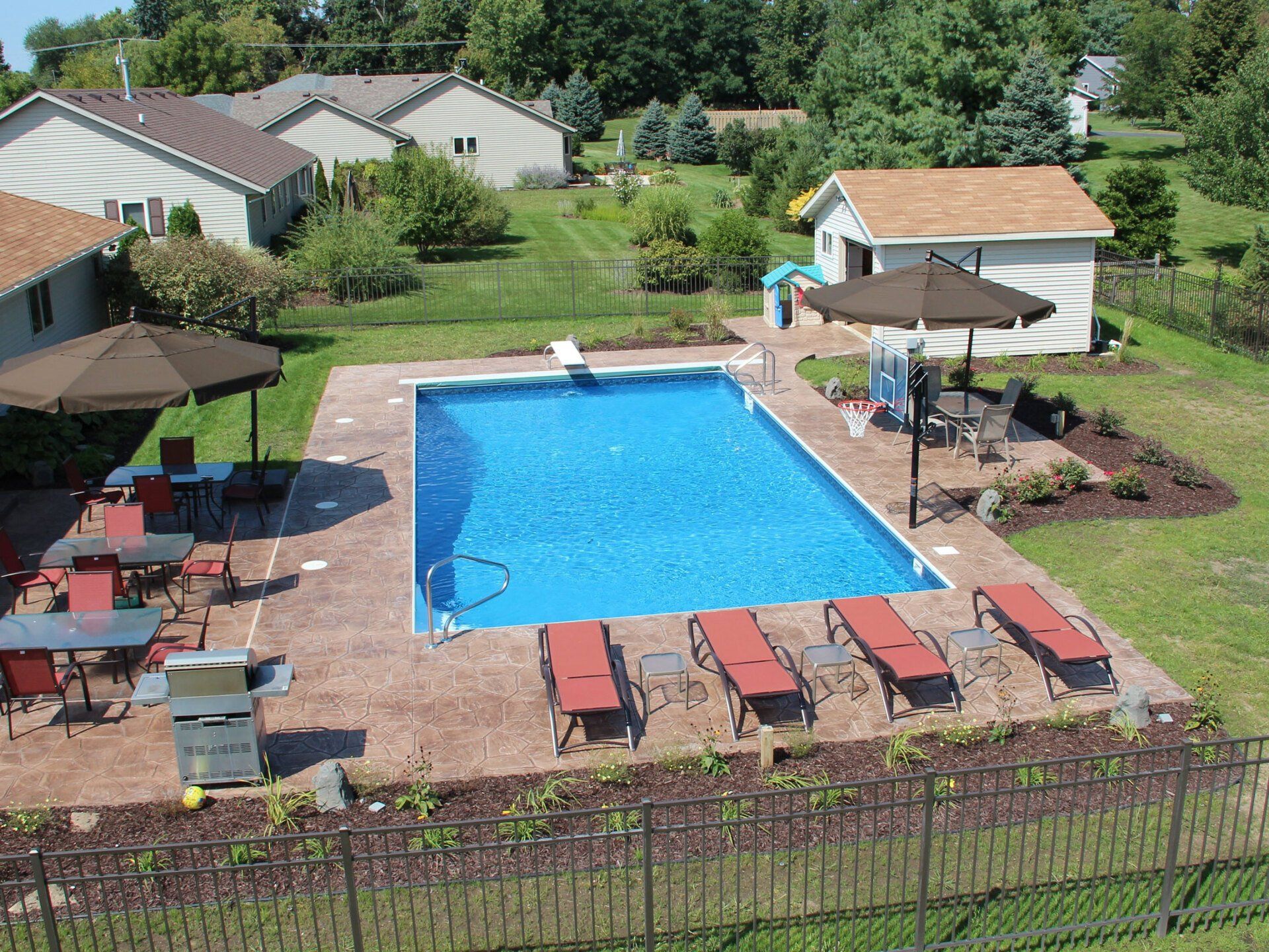 Beautiful swimming pool