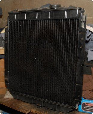 Black radiator