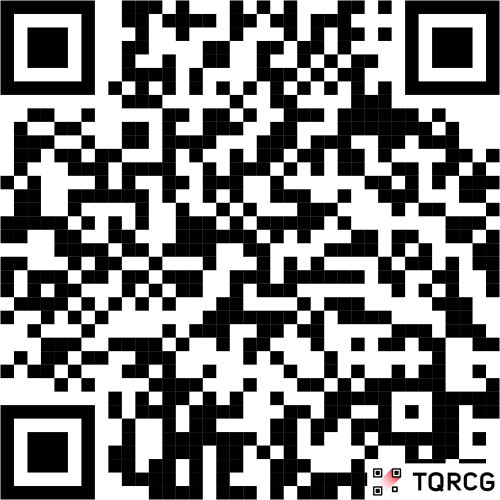QR code with a small TQRCG logo in the bottom right.