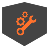 Tools and parts icon