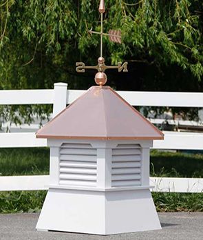 Straight Roof - Square Louver