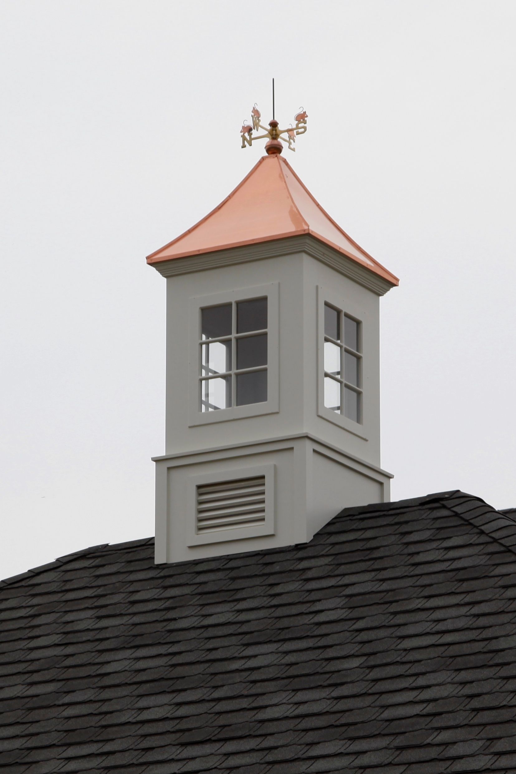 Window Cupola With Louvers