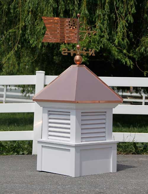 Straight Roof - Square Louvers