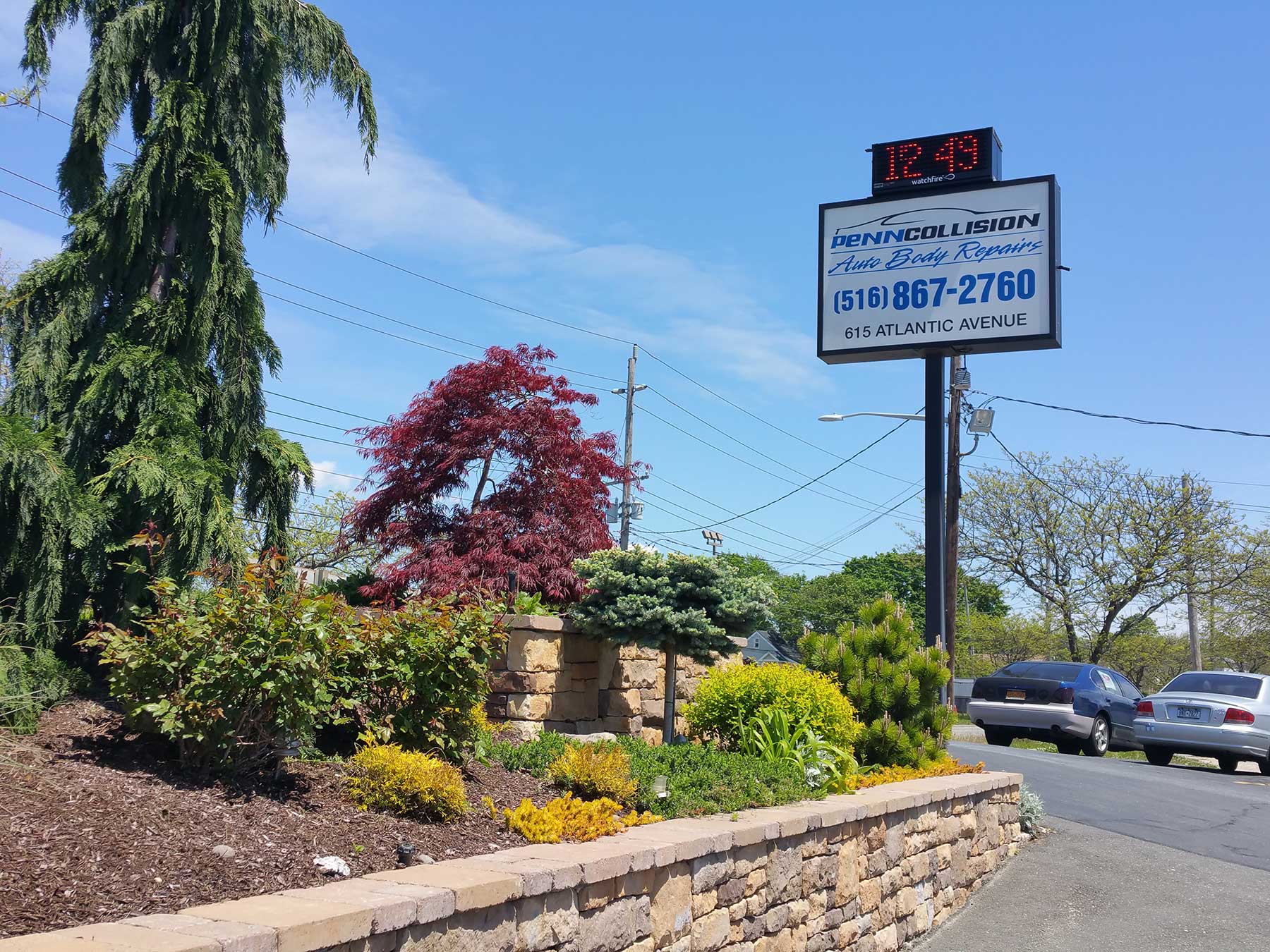 Penn Collision Sign Board