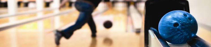 Close up shot of bowling ball