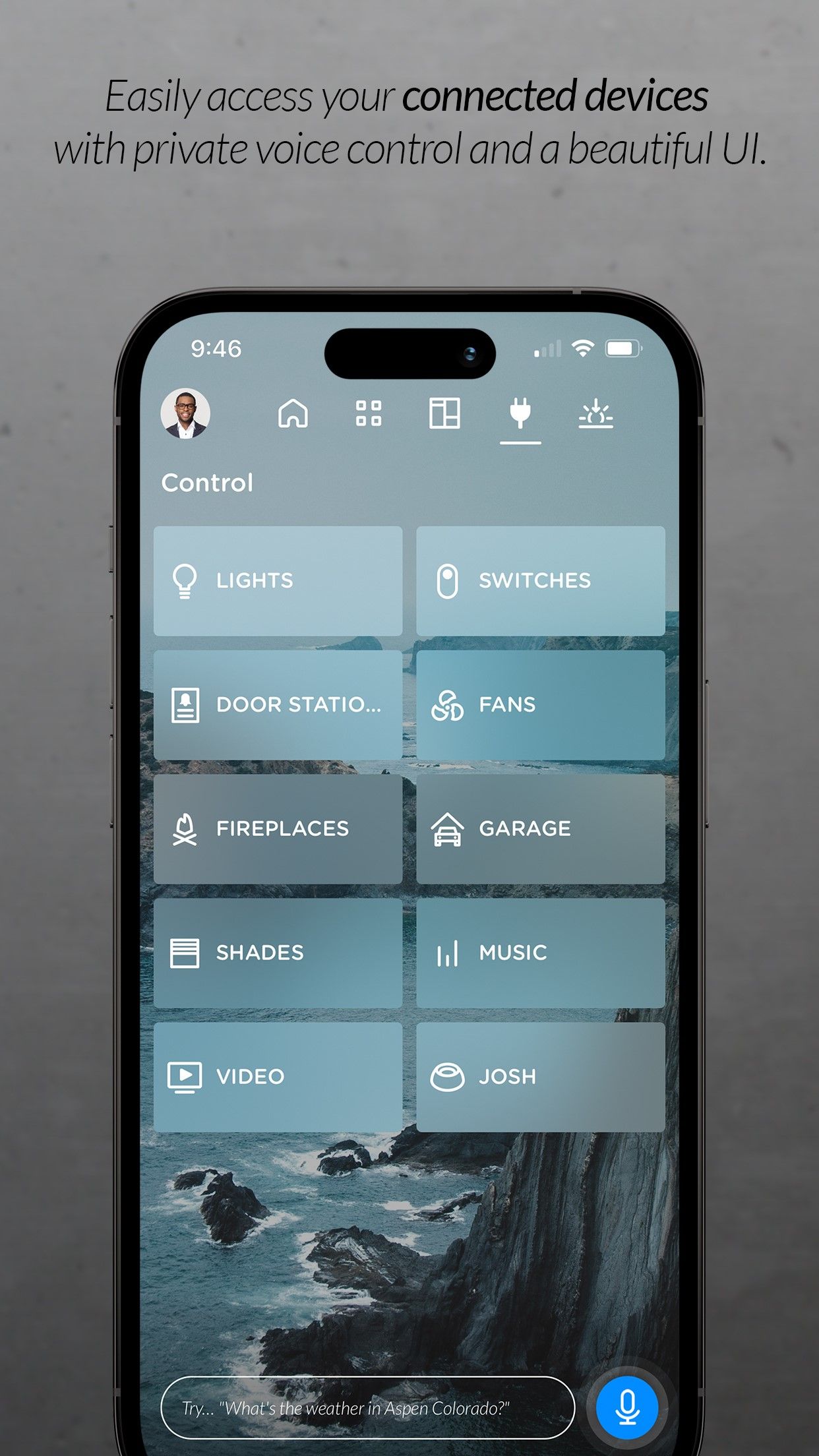 A cell phone with a picture of a beach on the screen.