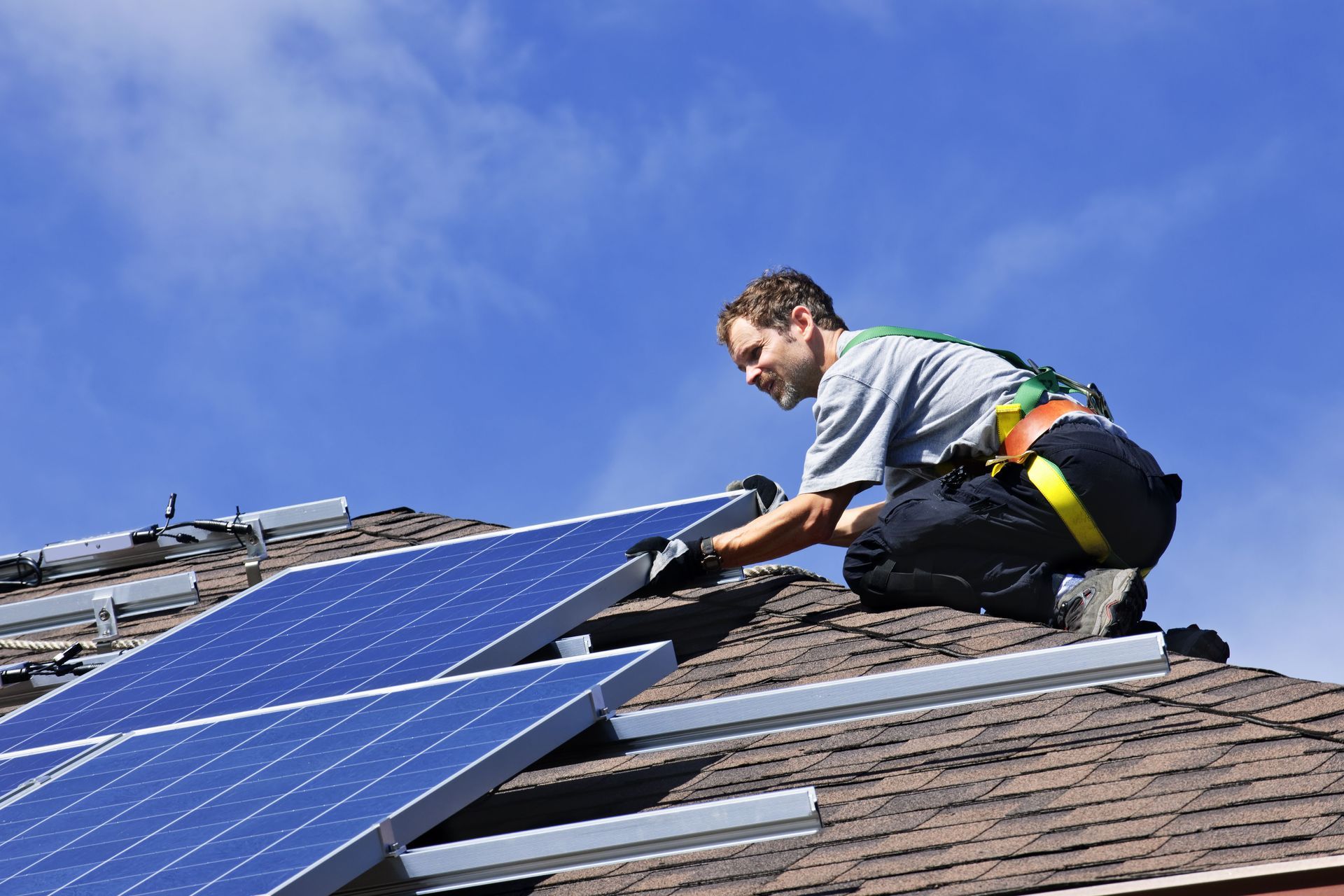 solar panel installation