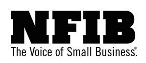 NFIB logo: black letter mark and abbreviation.