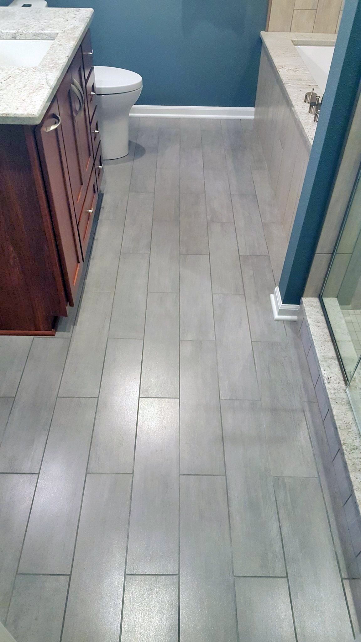 Bathroom flooring