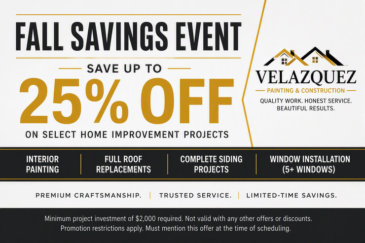 Fall Savings Event