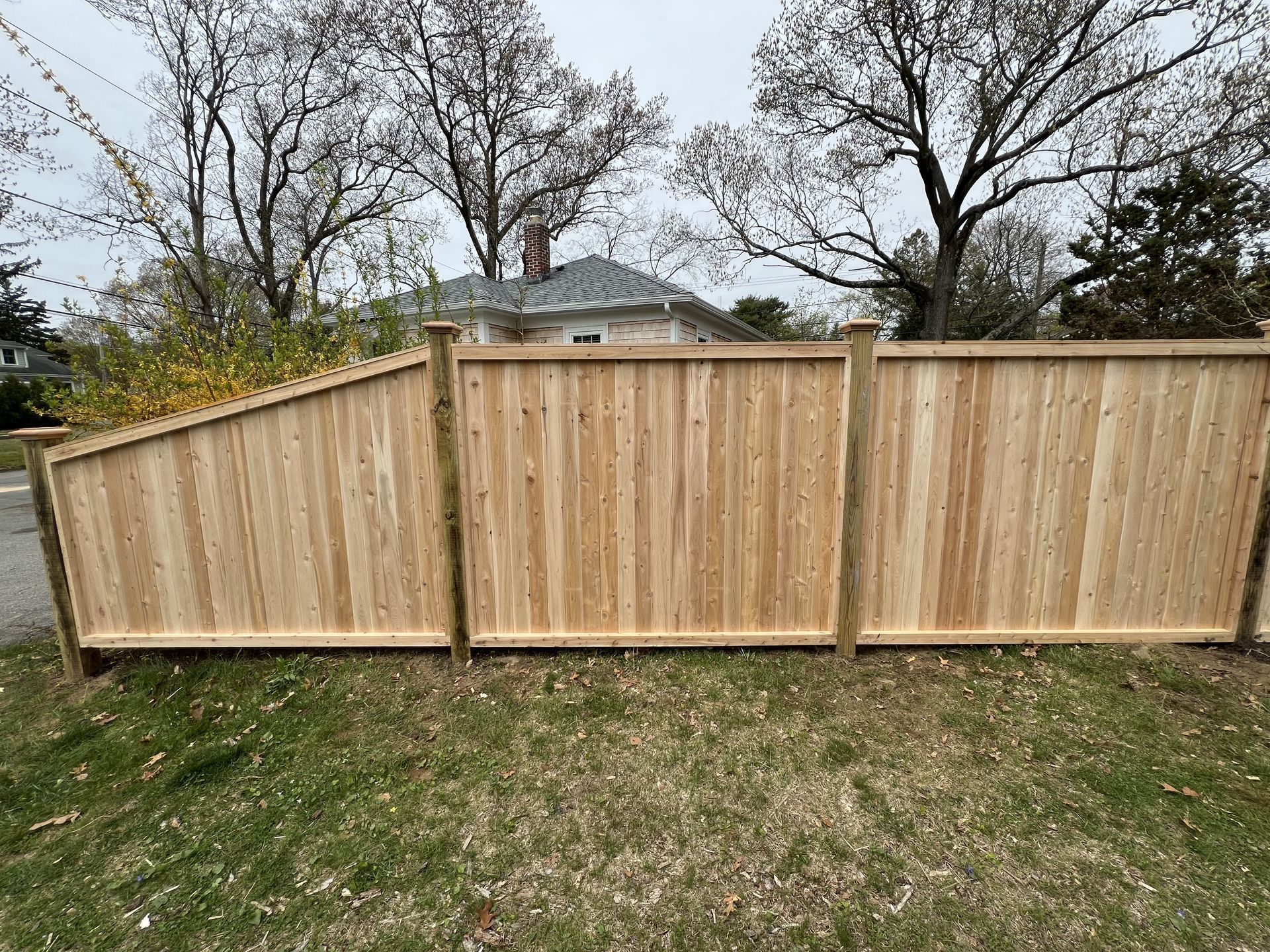 Neighborhood friendly tongue and groove on pressure treated