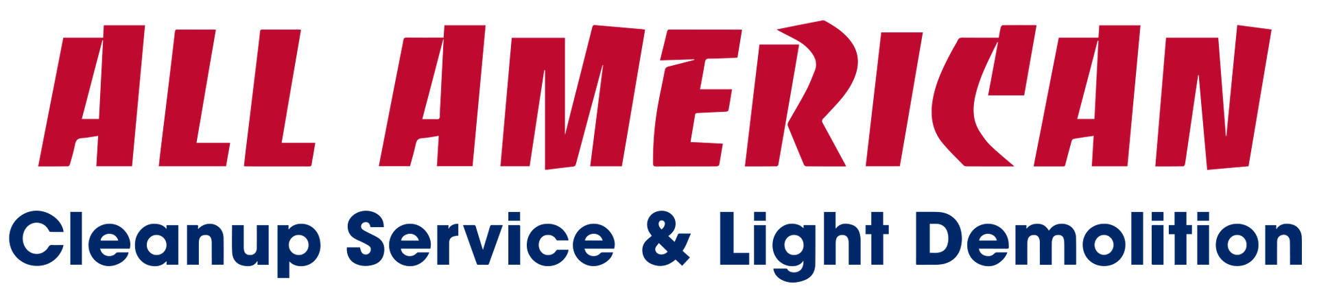 All American Cleanup Service & Light Demolition logo