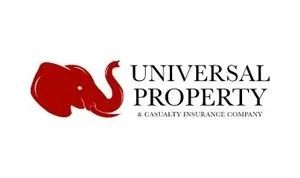 Red elephant logo for Universal Property & Casualty Insurance Company.