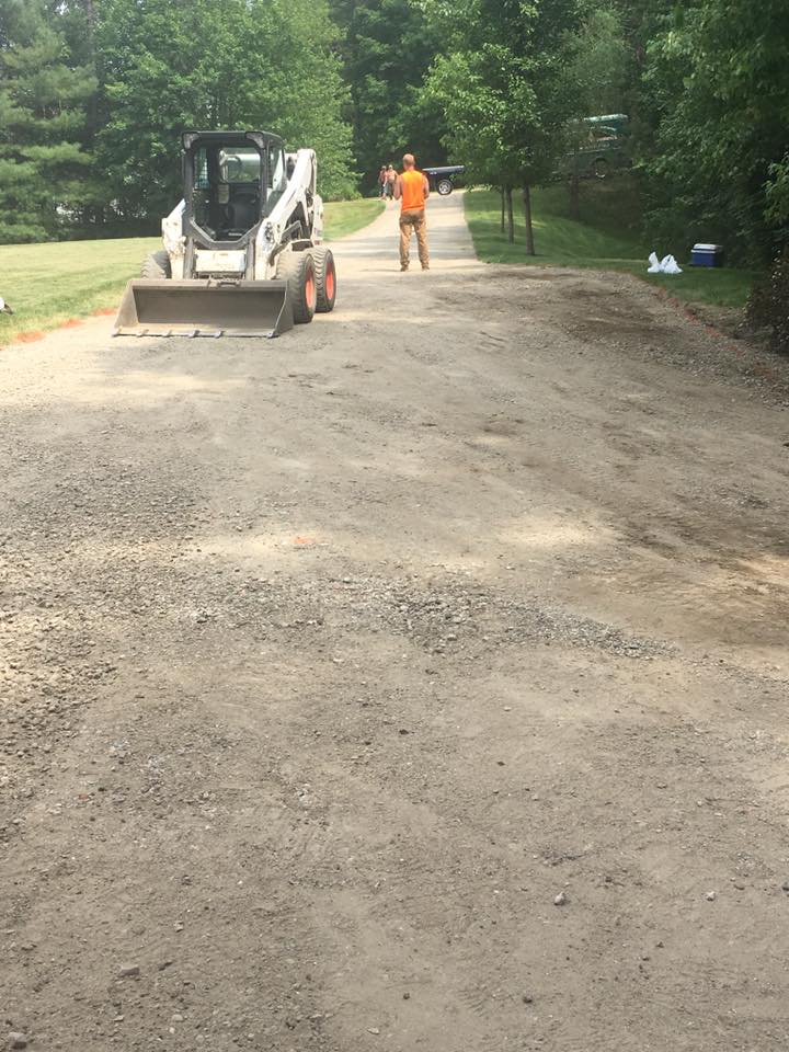 Driveway construction