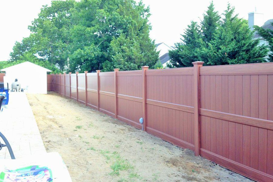 Vinyl fence