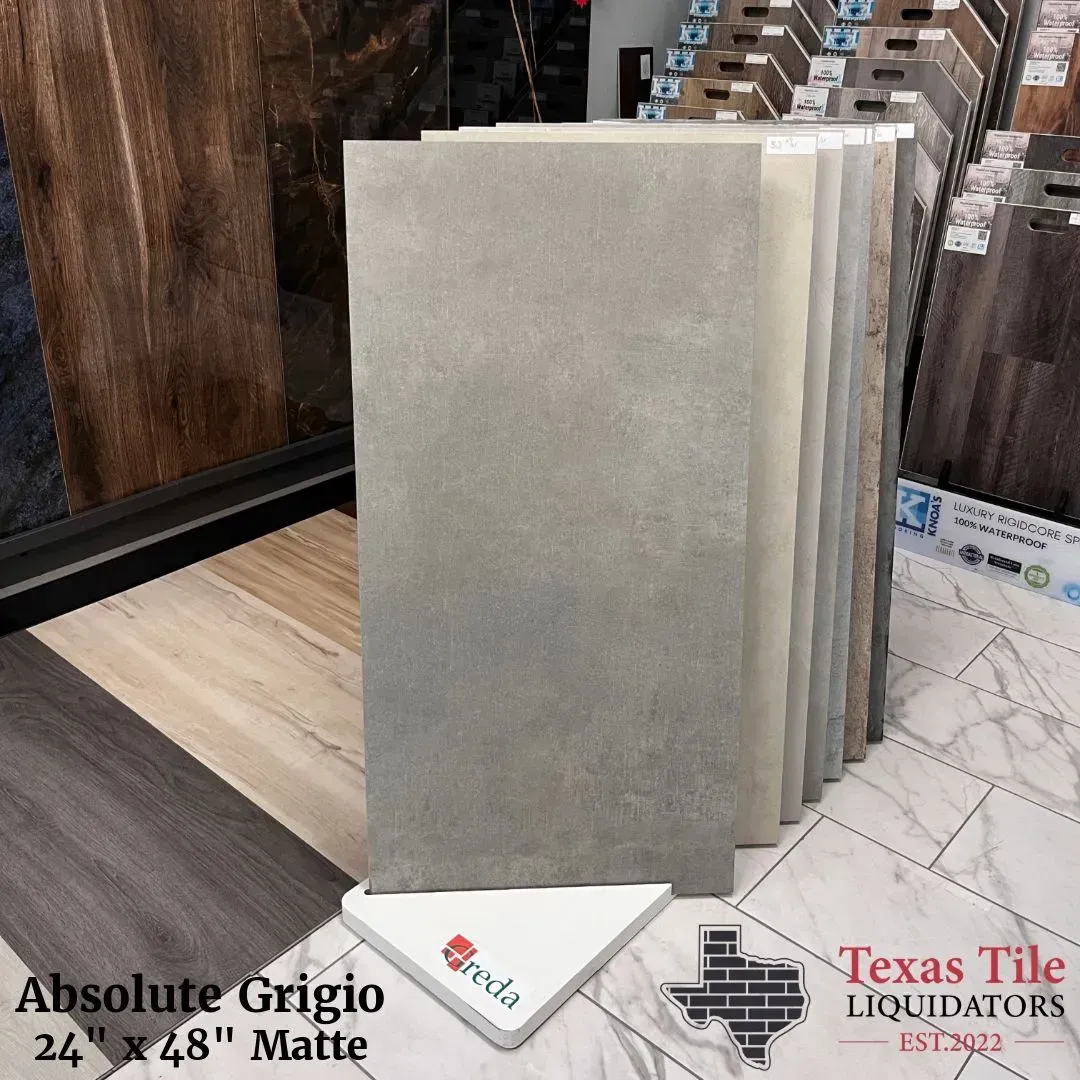 A display of Absolute Grigio 24