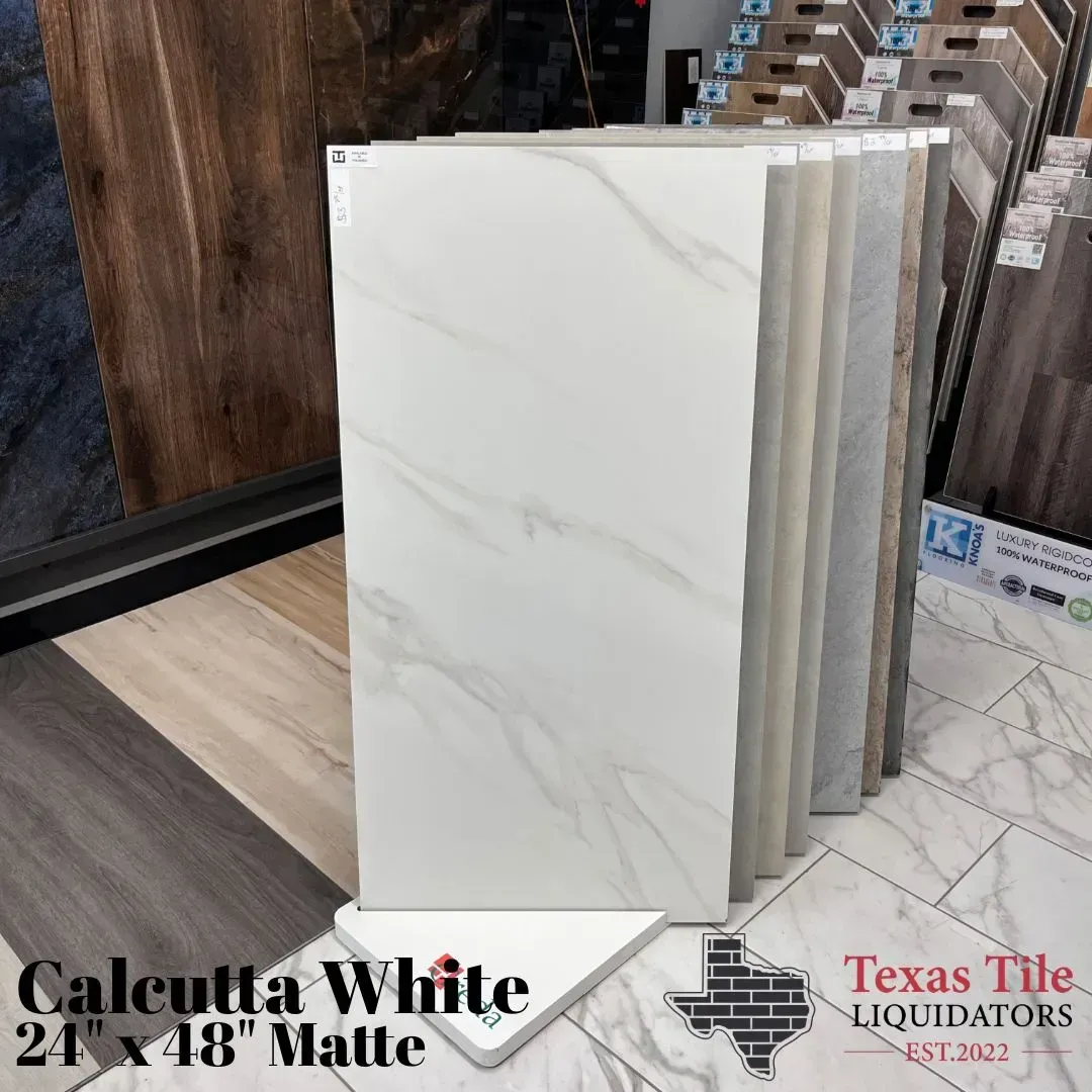 Display showing Calcutta White 24