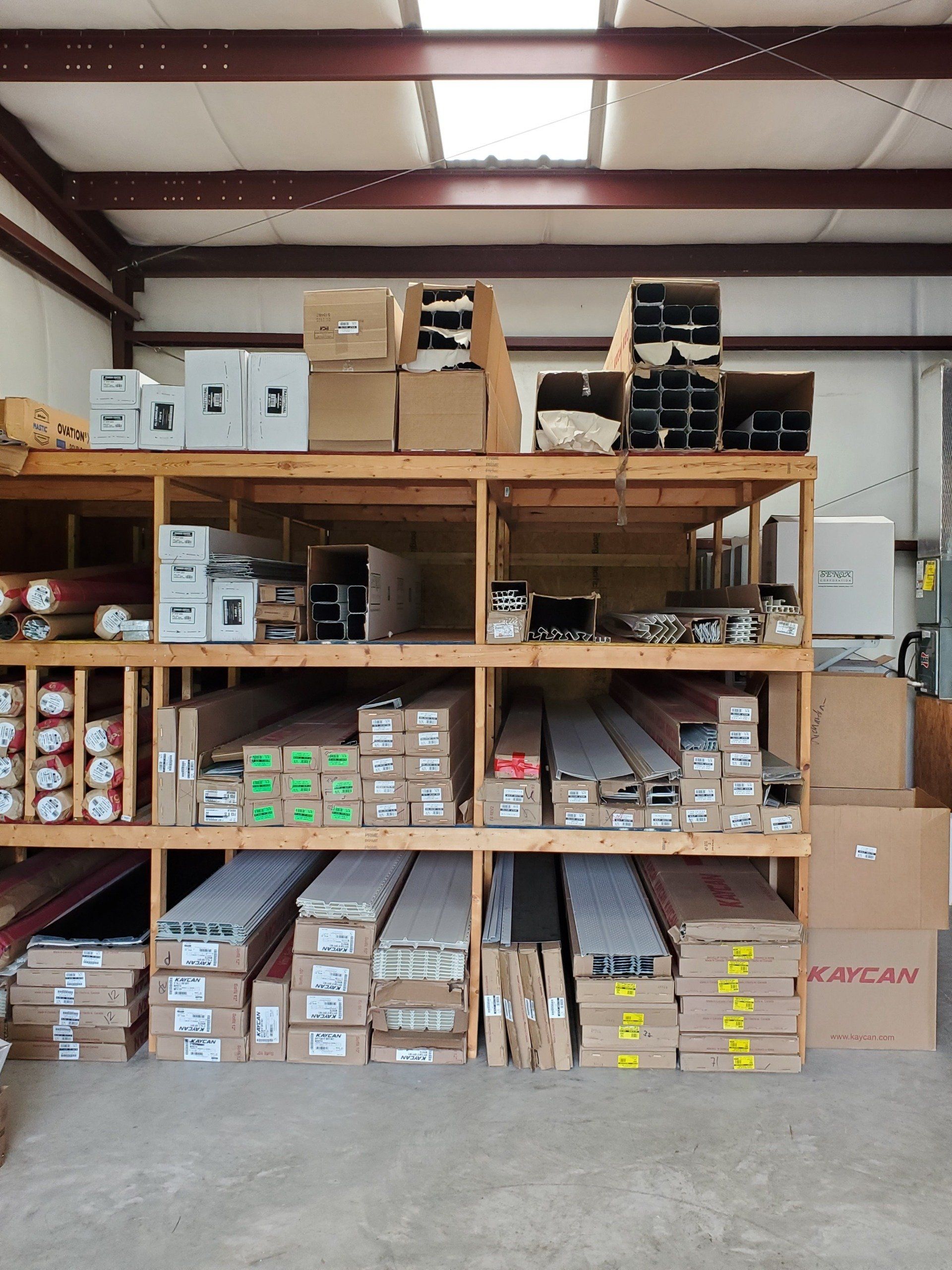 Richardson Aluminum warehouse