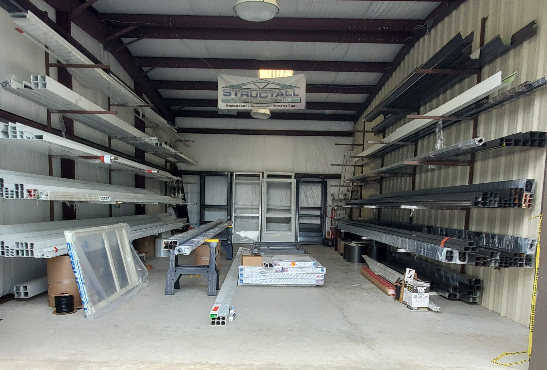 Richardson Aluminum warehouse