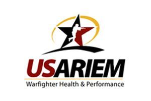 USARIEM logo with star emblem and the words “Warfighter Health & Performance”