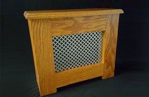 Radiator wood cover