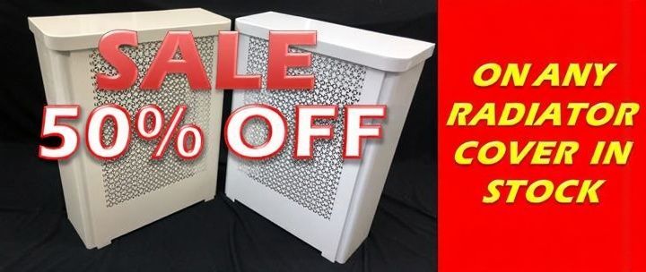 50% OFF on any radiator cover in stock
